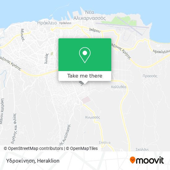 Υδροκίνηση map
