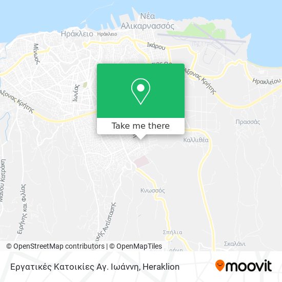 Εργατικές Κατοικίες Αγ. Ιωάννη map