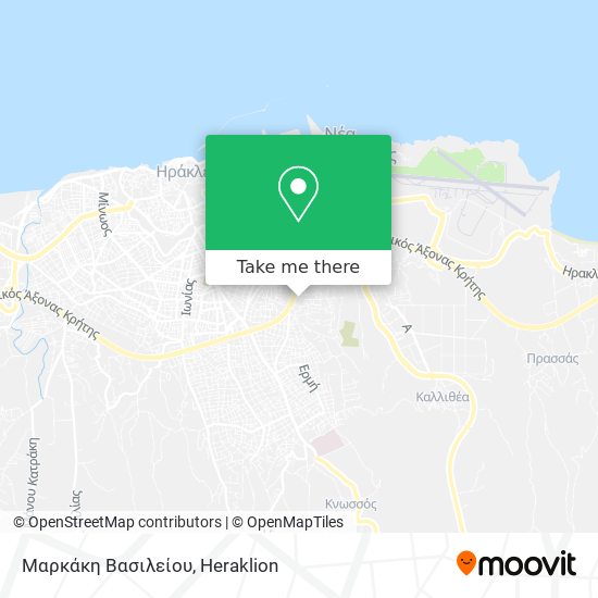 Μαρκάκη Βασιλείου map
