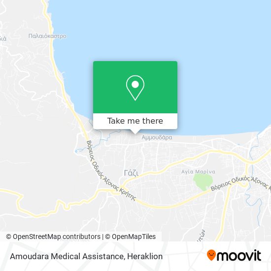 Amoudara Medical Assistance map