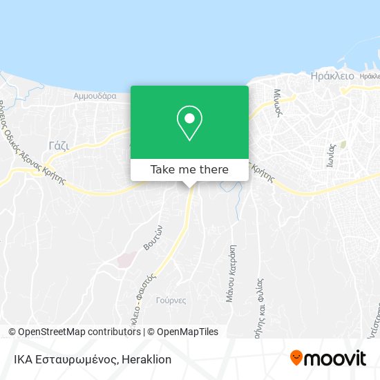 IKA Εσταυρωμένος map