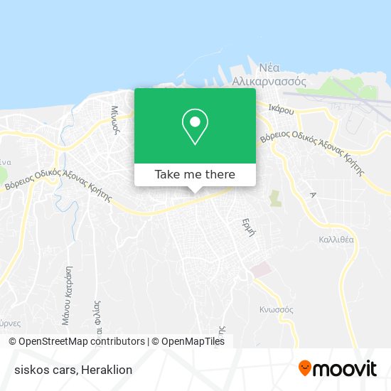 siskos cars map