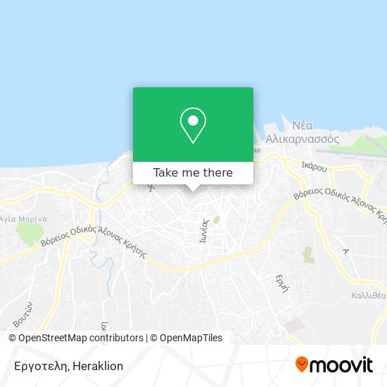 Εργοτελη map