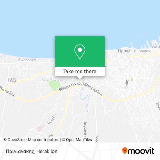 Πρινιανακης map