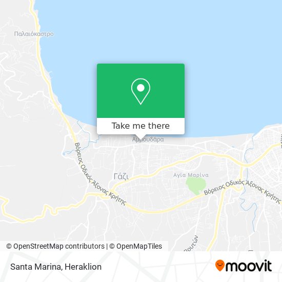 Santa Marina map