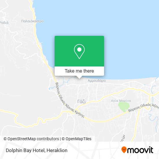 Dolphin Bay Hotel map