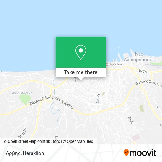 Αρβης map