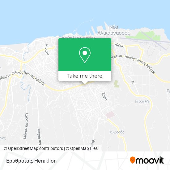Ερυθραίας map
