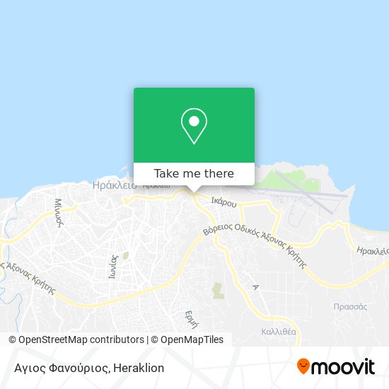 Αγιος Φανούριος map
