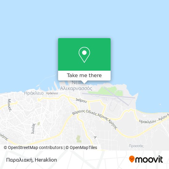 Παραλιακή map