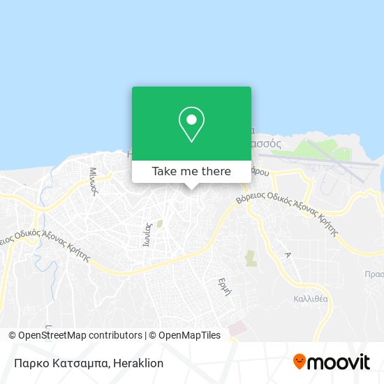 Παρκο Κατσαμπα map