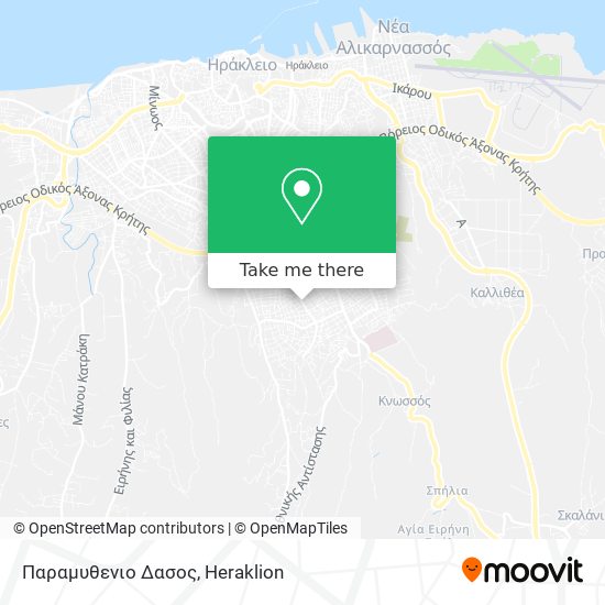 Παραμυθενιο Δασος map