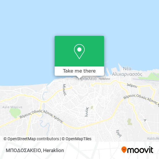 ΜΠΟΔΟΣΑΚΕΙΟ map