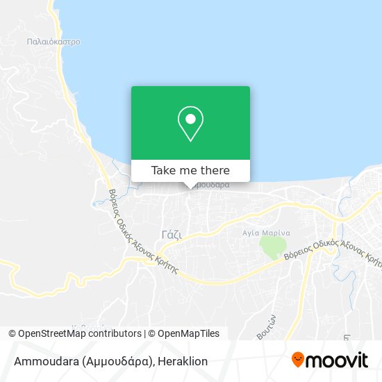 Ammoudara (Αμμουδάρα) map