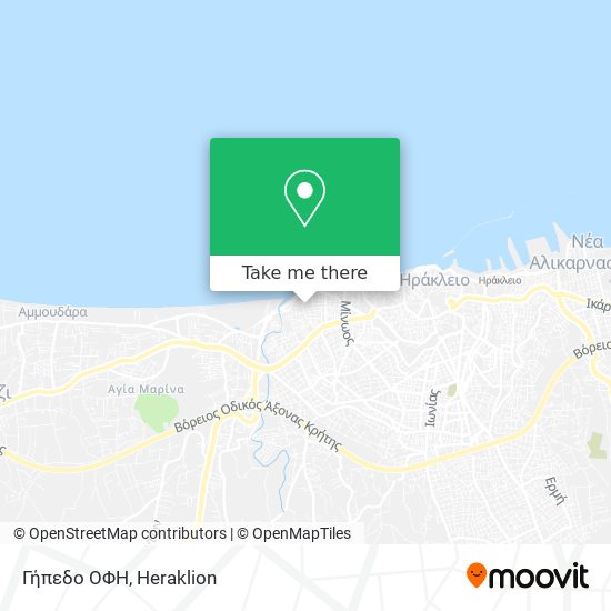 Γήπεδο ΟΦΗ map