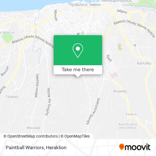 Paintball Warriors map