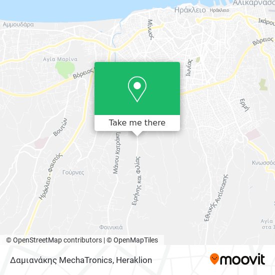 Δαμιανάκης MechaTronics map