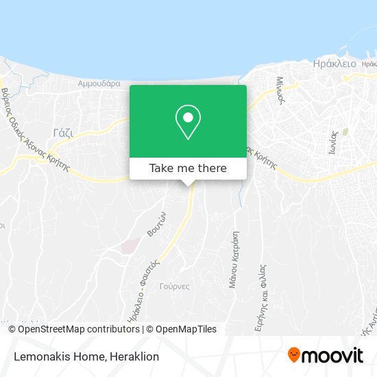 Lemonakis Home map