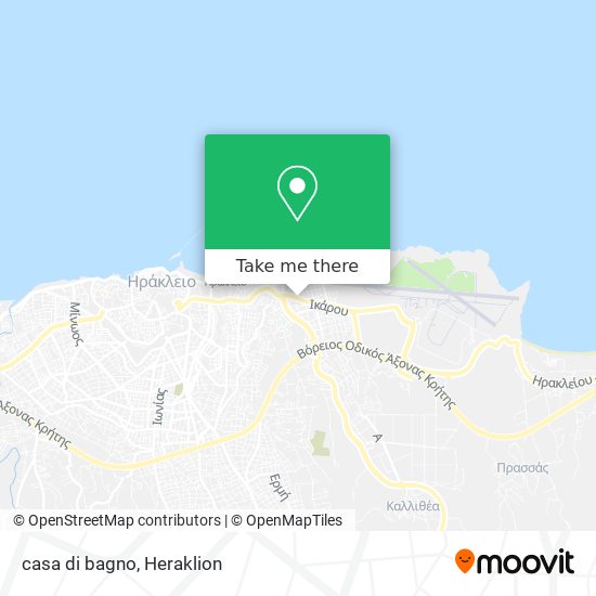 casa di bagno map