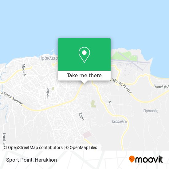 Sport Point map