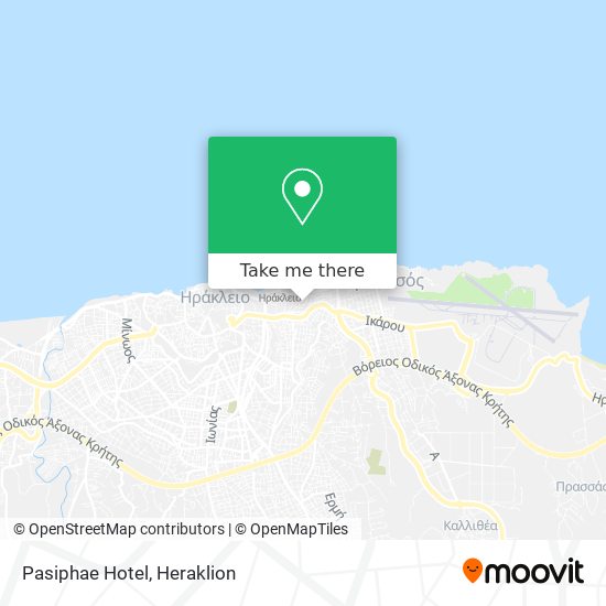 Pasiphae Hotel map