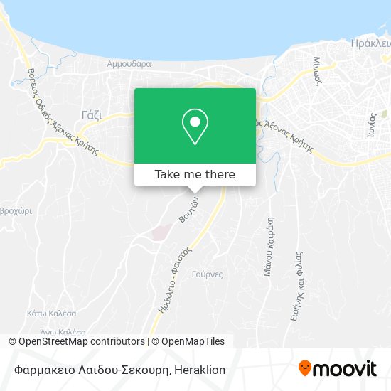 Φαρμακειο Λαιδου-Σεκουρη map