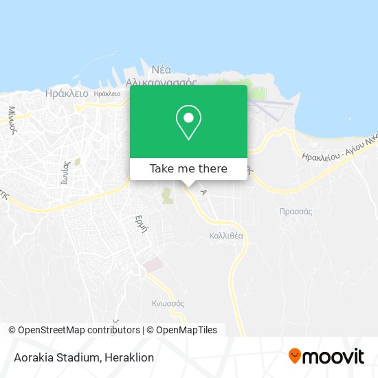 Aorakia Stadium map