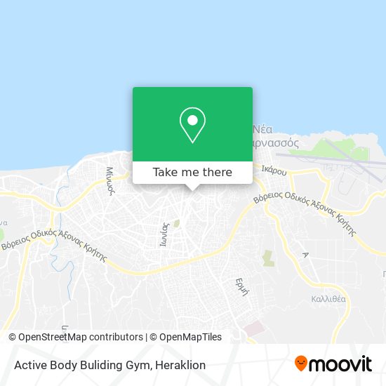 Active Body Buliding Gym map