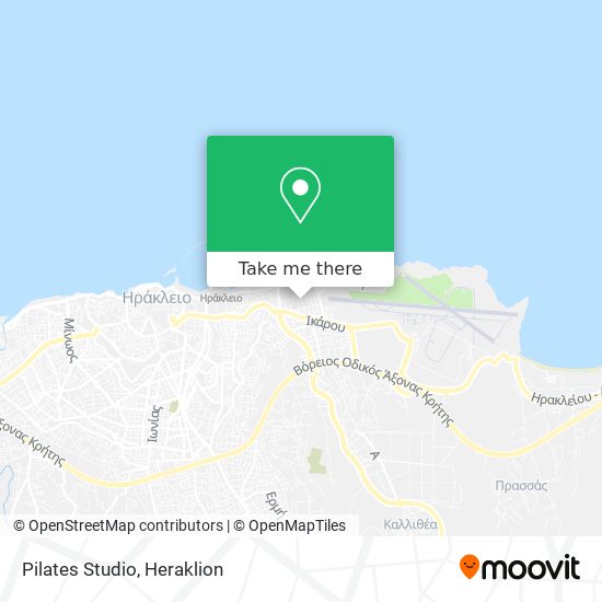 Pilates Studio map