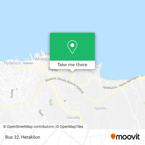 Bus 32 map