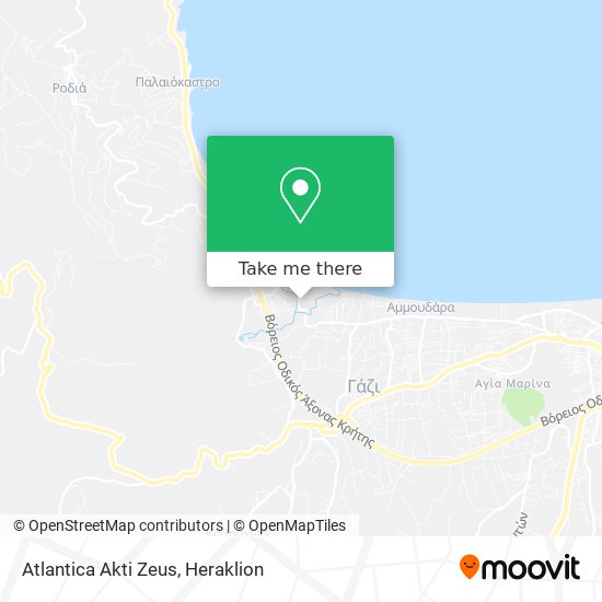 Atlantica Akti Zeus map