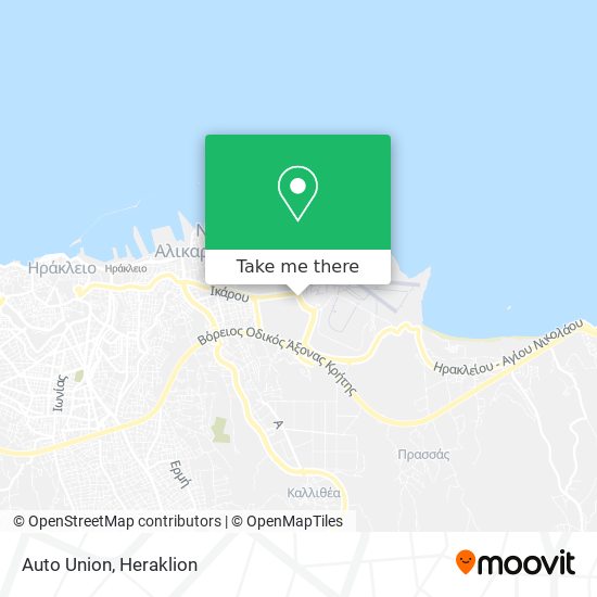 Auto Union map