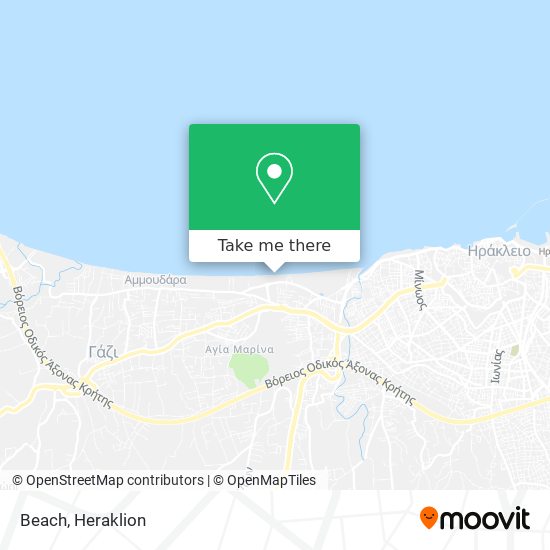 Beach map