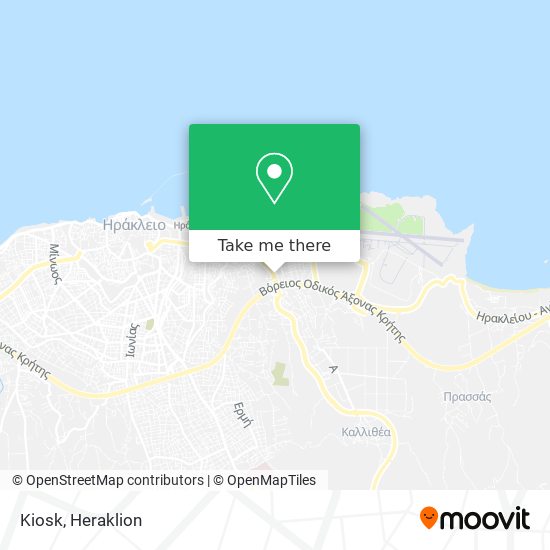 Kiosk map