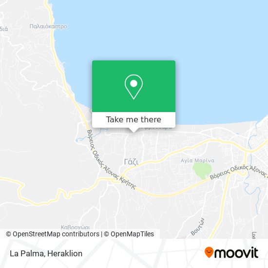 La Palma map