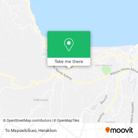 Το Μερακλίδικο map