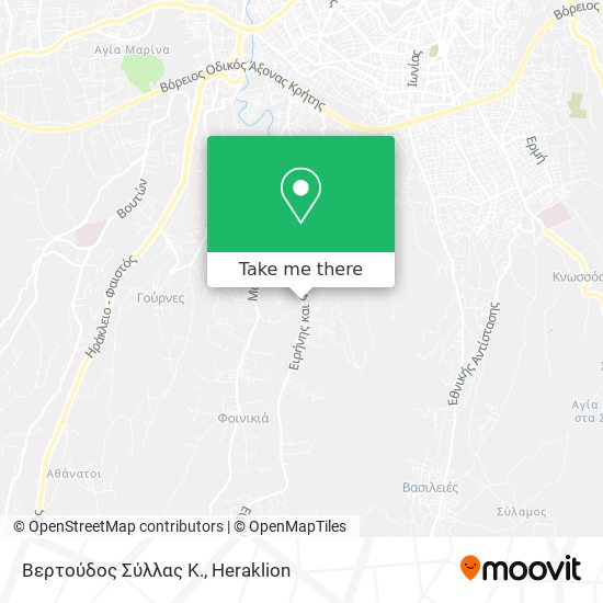 Βερτούδος Σύλλας Κ. map
