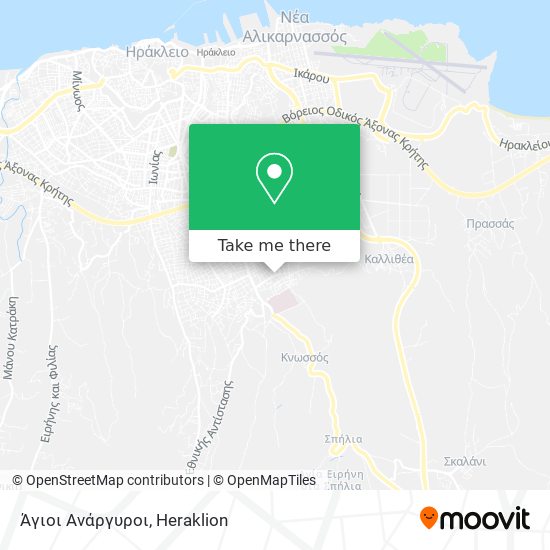 Άγιοι Ανάργυροι map