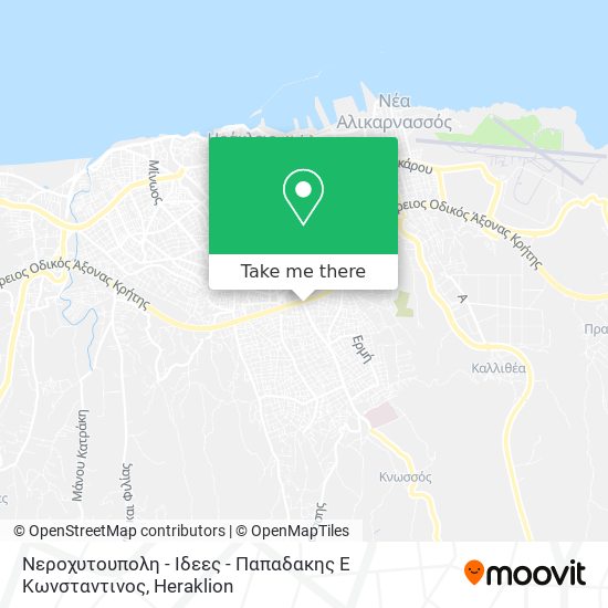 Νεροχυτουπολη - Ιδεες - Παπαδακης Ε Κωνσταντινος map