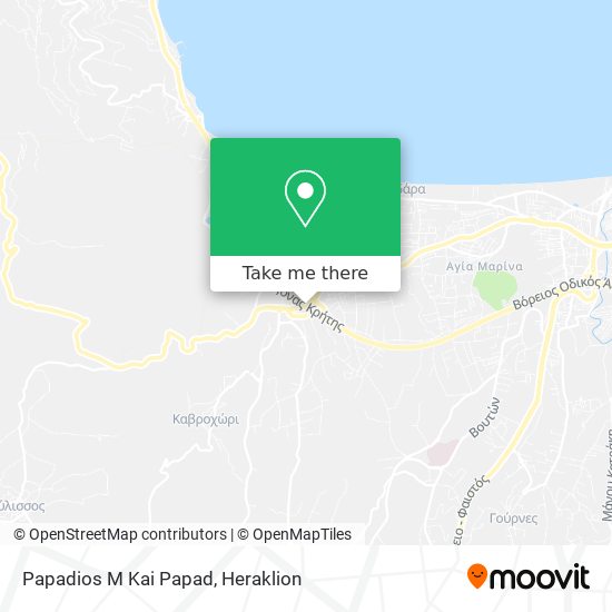 Papadios M Kai Papad map