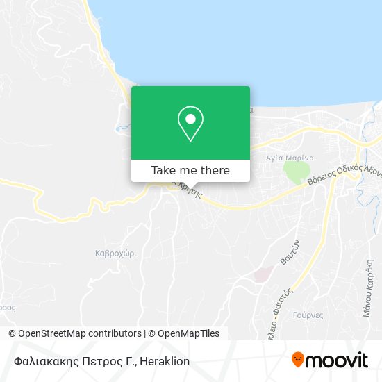 Φαλιακακης Πετρος Γ. map