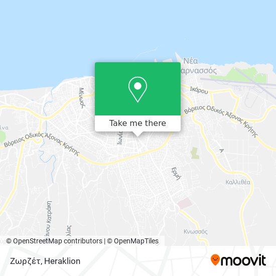Ζωρζέτ map
