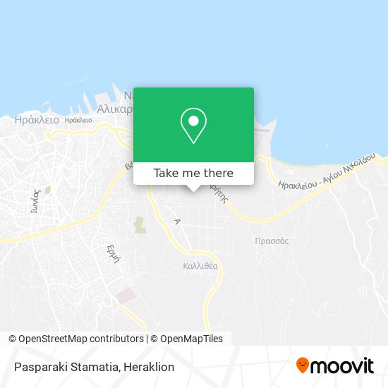 Pasparaki Stamatia map