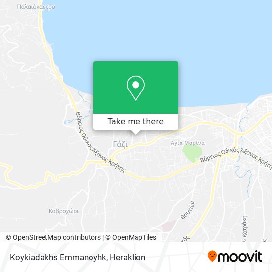 Koykiadakhs Emmanoyhk map