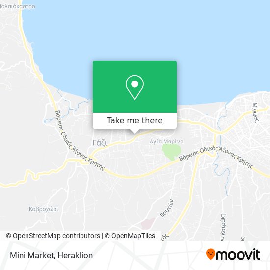 Mini Market map