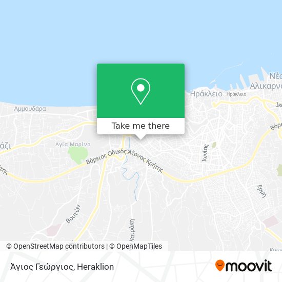 Άγιος Γεώργιος map