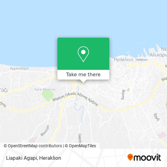 Liapaki Agapi map