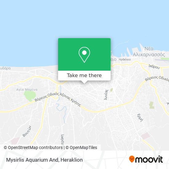 Mysirlis Aquarium And map