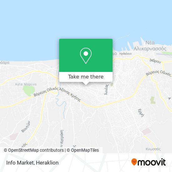 Info Market map