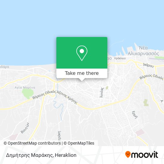 Δημήτρης Μαράκης map